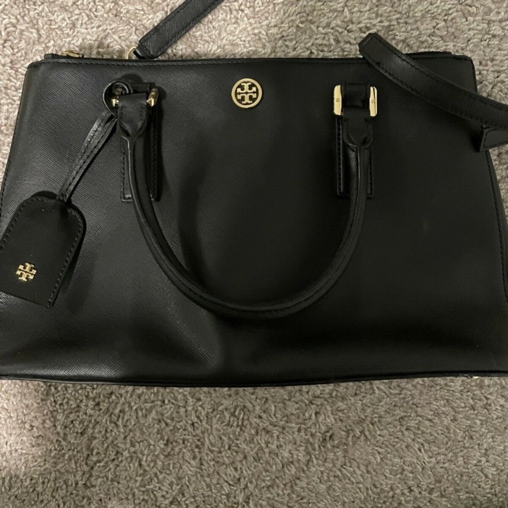 Tory Burch Black Satchel Bag